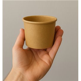 Kraft karton-Saucengläser 100ml Ø7,3cm (1.000 Stück)