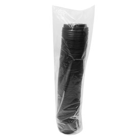 Deckel Schwarz für Becher Ø9,3cm (100 Stück)