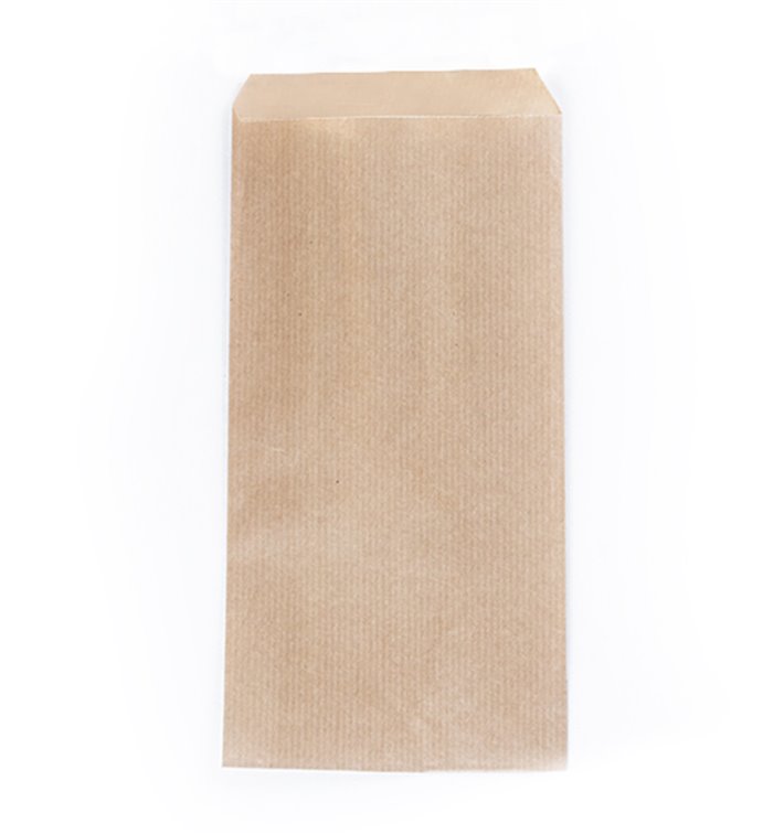 Bestecktaschen Geripptes Kraft 11x24cm (1.000 Stück) Bestecktaschen Geripptes Kraft 11x24cm (1.000 Stück)