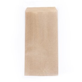 Bestecktaschen Geripptes Kraft 11x24cm (100 Stück)