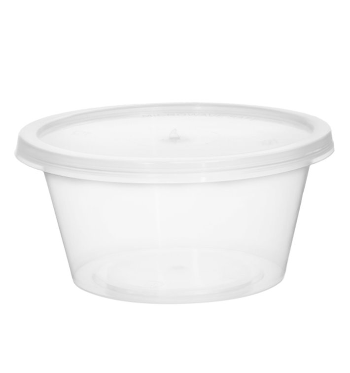 Saucenbecher mit Deckel Transparent aus PP 60ml (100 Stück) Saucenbecher mit Deckel Transparent aus PP 60ml (100 Stück)