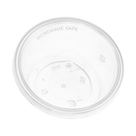 Saucenbecher mit Deckel Transparent aus PP 60ml (100 Stück)