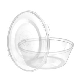 Saucenbecher aus PP mit Verbundene Deckel 6OZ/180ml (100 Stück)
