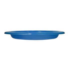 Plastikteller PS Wiederverwendbar Flach Dunkelblau Ø165mm (25 Stück)