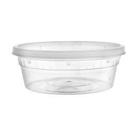 PP-Schalen met Deckel Transparent “Deli Range” 250ml (40 Stück)