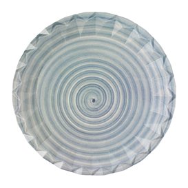 Pappteller mit Keramikmuster “Bali” Ø18cm 290g/m² (500 Stück)