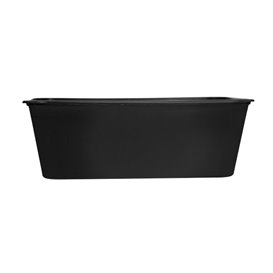 PP-Schale Rechteckig Schwarz 750ml 17,6x12,4x6cm (500 Stück)