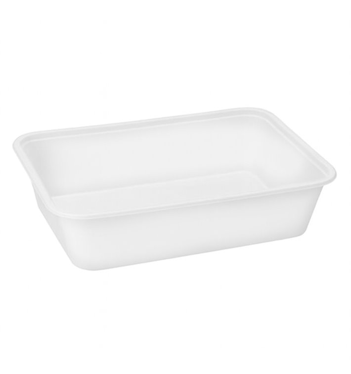 Schale Rechteckig aus PP Weiß 500ml 17,4x11,6x3,5cm (25 Stück) Schale Rechteckig aus PP Weiß 500ml 17,4x11,6x3,5cm (25 Stück)