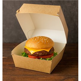 Verpackungen Hamburger Kraft Mega Doppeltem Verschlusskarton 15,5x15,5x10cm (50 Stück)