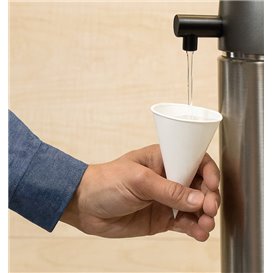 Spitzbecher weiß 4 Oz (5.000 Stück)