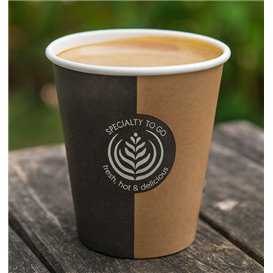 Bio Kaffeebecher Cupmatic 6 Oz/192ml Ø7,0cm (100 Stück)