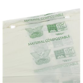 Flachbeutel Markt Block Kompostierbar 23x33cm G50 (300 Stück)