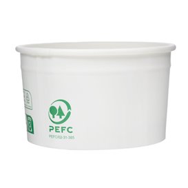 Bio Eisbecher aus Pappe 100ml (65 Stück)
