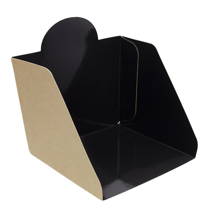 Pappspatel für Hamburger 12x12x10cm (600 Stück)