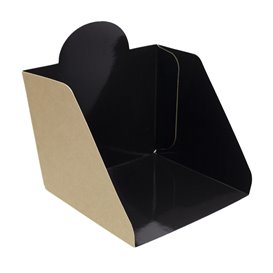 Pappspatel für Hamburger 12x12x10cm (25 Stück)