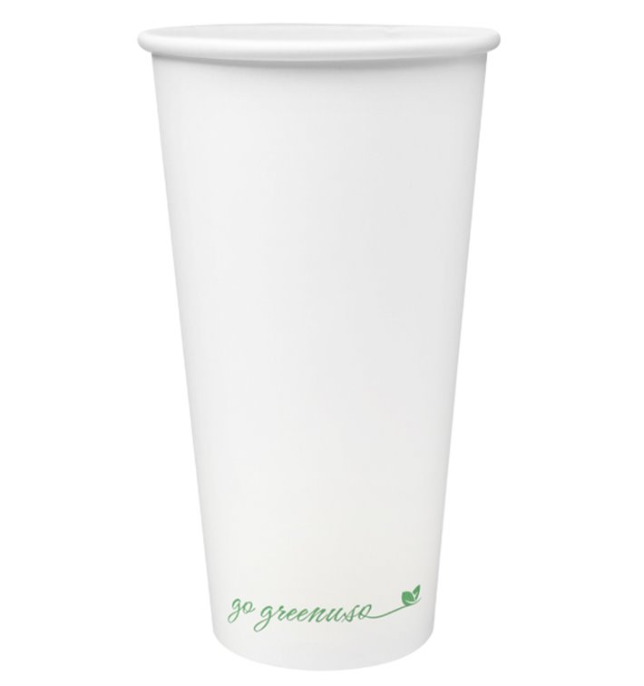 Karton Kaffeebecher Weiß 20Oz/600ml Ø9cm (1.000 Stück)