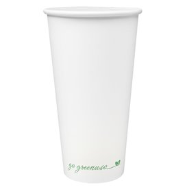 Karton Kaffeebecher Weiß 20Oz/600ml Ø9cm (50 Stück)