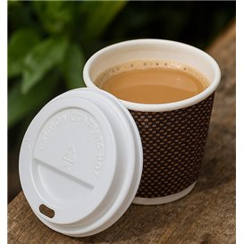 Deckel Weiß für Becher Ø6,2cm (1.000 Stück)