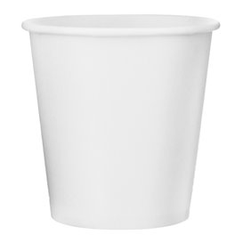 Pappbecher Weiß 4Oz/120ml Ø6,2cm (50 Stück)