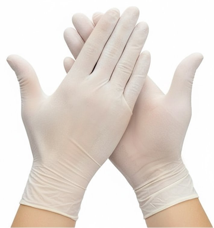 LatexHandschuhe Puderfrei Weiß Größe XL (100 Stück) LatexHandschuhe Puderfrei Weiß Größe XL (100 Stück)