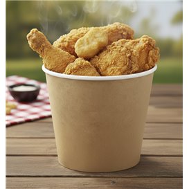 Eimer aus Kraftkarton 2550ml (50 Stück)