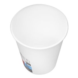 Karton Kaffeebecher To Go Weiß 9Oz/280ml Ø8,0cm (50 Stück)