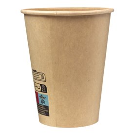 Kaffeebecher Kraft-Kraft 12Oz/360ml Ø9,0cm (50 Stück)