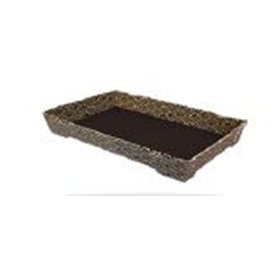 ''Waves'' Sushi-Tablett aus Karton 22x9cm (12 Stück)