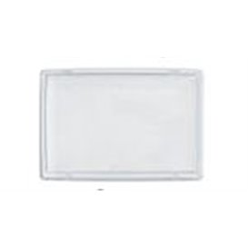 Deckel für Sushi Behälter rPET 16,5x11,5cm (12 Stück)
