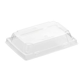 Deckel für Sushi Behälter rPET 16,5x11,5cm (600 Stück)