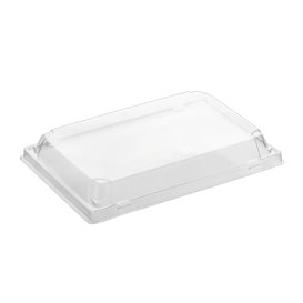 Deckel für Sushi- Verpackungen aus rPET 23,5x16cm (600 Stück)