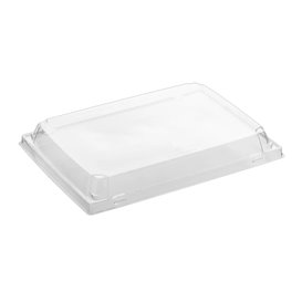 Deckel für Sushi- Verpackungen aus rPET 23,5x16cm (600 Stück)