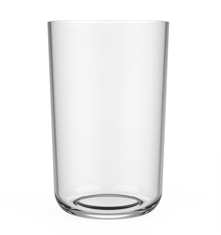 Wiederverwendbares Durable Glas Tritan Transparent 270ml (1 Stück)