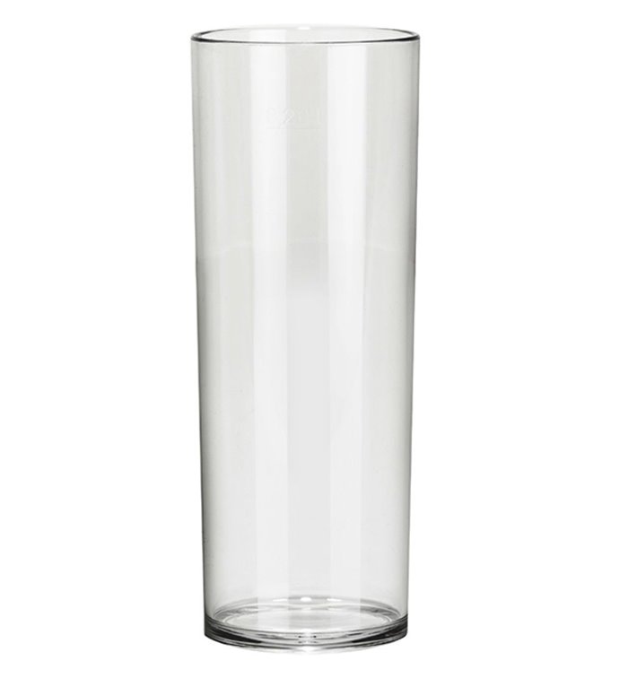 Wiederverwendbares Durable Glas SAN Tumbler Klar 250ml (6 Stück)