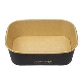 Schwarz Rechteck Verpackungen 750 ml 17,3x12,1x5,7cm (50 Stück)