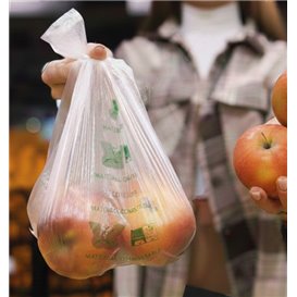 Flachbeutel Markt Block Kompostierbar 23x33cm G50 (300 Stück)