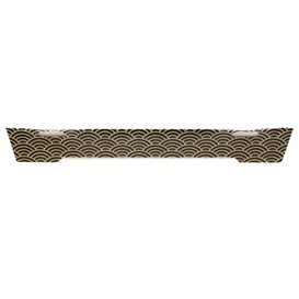 Sushi-Verpackungen Karton ''Waves'' 21,5x13,5cm (400 Stück)