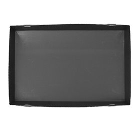 Sushi-Verpackungen Karton Schwarz 26x19cm (200 Stück)