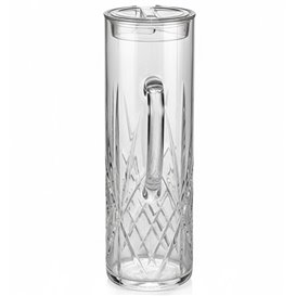 Wiederverwendbare Robuste “Firenze” SAN-Kanne mit Deckel 1500ml (1 Stück)