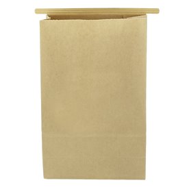 SOS-Kraft-Tüte mit Verschluss 15+7x23cm (50 Stück)