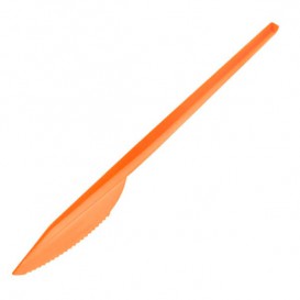 Plastikmesser Orange 165mm (15 Einheiten)