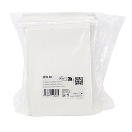 Weiße SOS-Tüte mit Verschluss 15+7x23cm (1000 Stück)