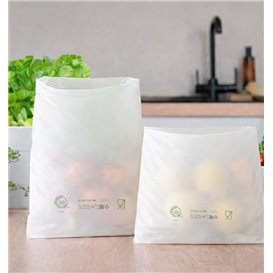 Flachbeutel Markt Home Compost “Classic” 44x44cm 12µm (100 Stück)