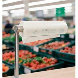 Rolle mit Flachbeutel Markt Home Compost “Classic” 25x37cm 12µm (500 Stück)