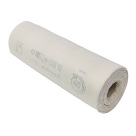 Rolle mit Flachbeutel Markt Home Compost “Classic” 30x40cm 12µm (3.000 Stück)