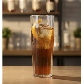 Wiederverwendbares Durable Glas ''Torino'' SAN 230ml (6 Stück)