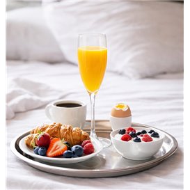 Sektflöte Spritzguss Niedrigem Fuß "Glam" Tritan 110 ml (1 Stück)