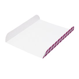 Pappschale pink für Waffeln 13,5x10cm (1.500 Stück)