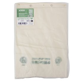 Flachbeutel Markt Block Home Compost “Classic” 23x33cm 12µm (3.000 Stück)