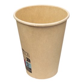 Kaffeebecher Kraft-Kraft 12Oz/360ml Ø9,0cm (50 Stück)
